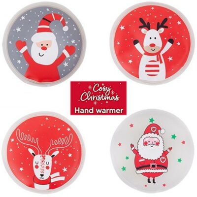 RSW Christmas Novelty Reuseable Handwarmers - Deer or Santa 5772774