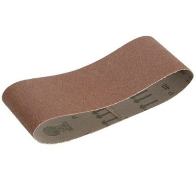 Faithfull 3 x (475x75mm) Cloth Sanding Belts - Fine FAIAB75457F