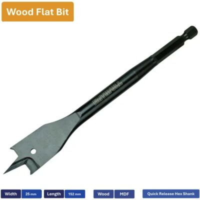 Faithfull 25mm Impacted Rated Flat Bit FAIFB25