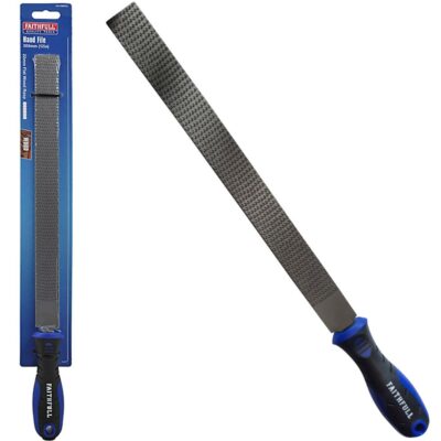 Faithfull 12" Handled Flat Wood Rasp FAIFIWR12