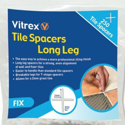 Vitrex 5mm x 250 Long Leg Tile Spacers VITLLS5250