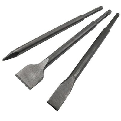 Faithfull 3 Piece SDS Plus Chisel Set - Flat