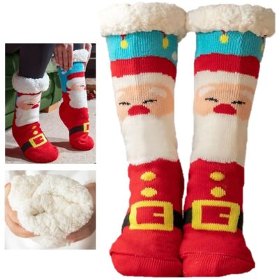 Three Kings Christams Slipper Socks - Santa 0542715