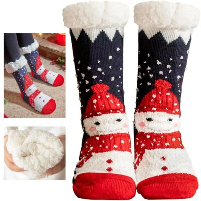 Three Kings Christmas Slipper Socks - Frosty 0542720