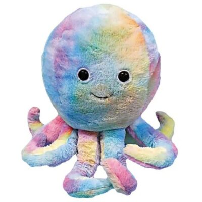 Cozy Time 30cm Giant Hand Warmer - Rainbow Octopus   0970121