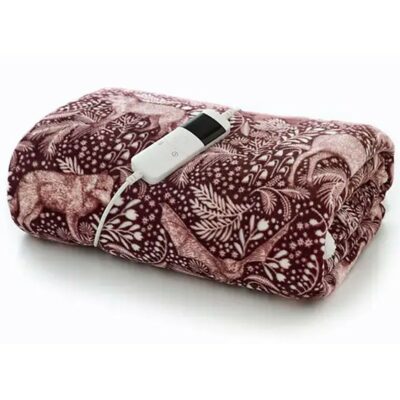 Deyongs 140 x 180cm Heated Throw  - Woodland Folk 1950169