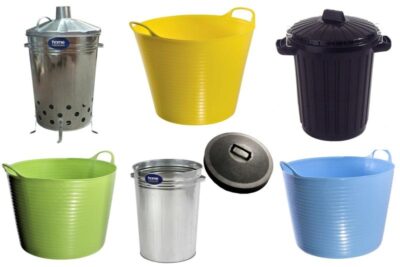 Trugs, Dustbins, Incinerators, Bags and Sacks