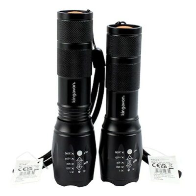 KingAvon 5W Battery Operated Aluminium Flashlight 3470680