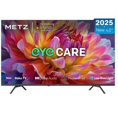 Metz 43" 4K UHD DLED Smart Roku TV 43MRF6000ZUK