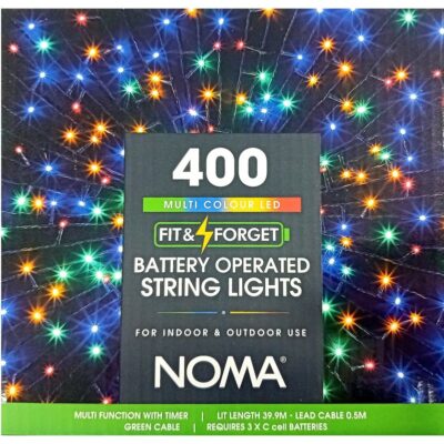 Noma 400 Fit & Forget Multi Function LED Lights  - Multi Coloured 4523434