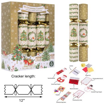 RSW 10 x 12" Family Crackers - Robin and Wreath 5772533