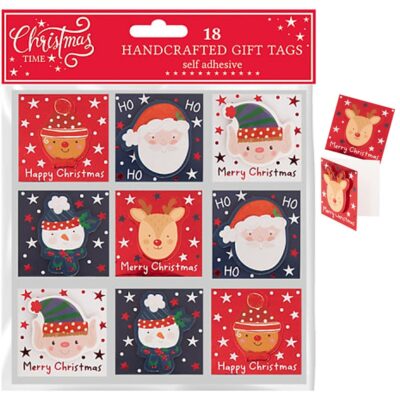 RSW 18 x Christmas Handcrafted Gift Tags - Cute 5772596