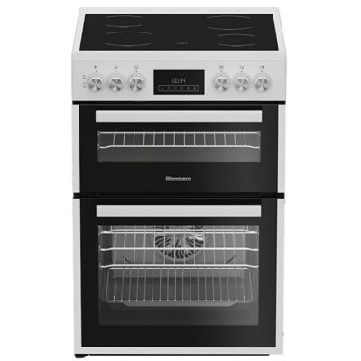 Blomberg 60cm Double Oven Electric Cooker HKRN651W