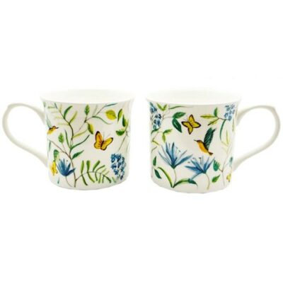 Just Mugs Stafford Bone China Mug - Tropical Glasshouse 2050666