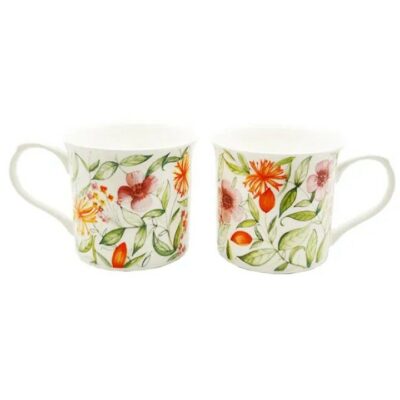 Just Mugs Stafford Bone China Mug - Warm Hedgerow 2050687